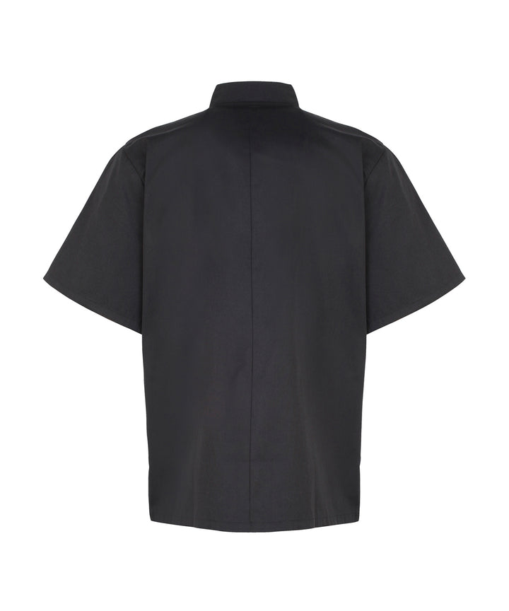 Chef's Jacket - Studded front short sleeve (PR664)